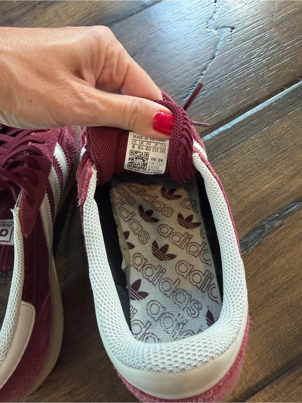 Adidas Spezial Burgundy